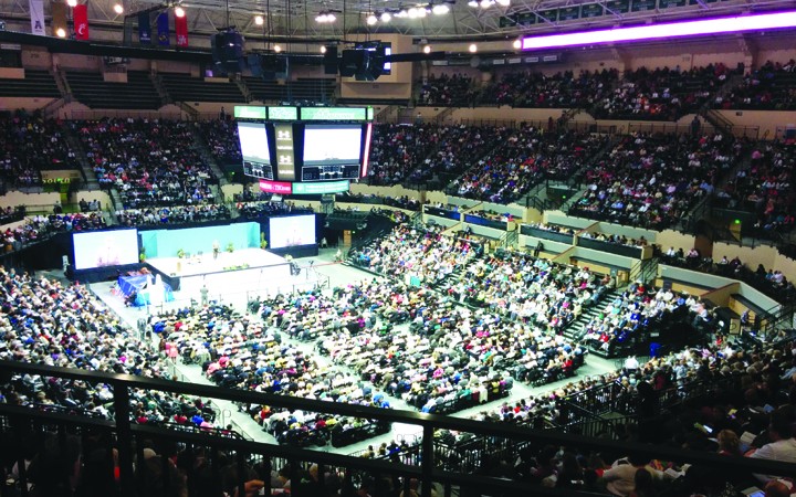 Jehovah’s Witnesses Attend Annual Convention At USF Sun Dome