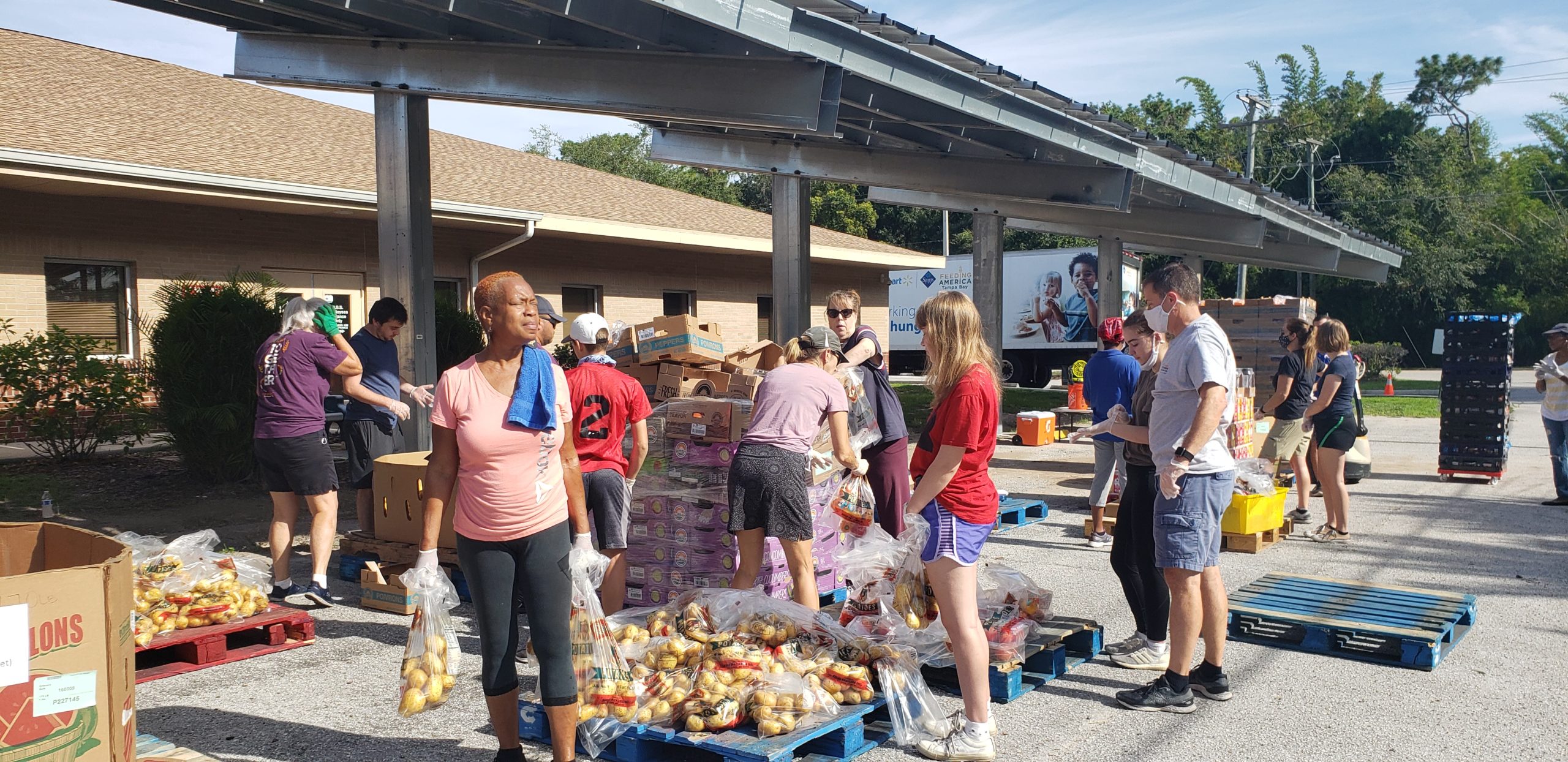 Hillsborough County - Healthy Living Program Food Pantry Distribution