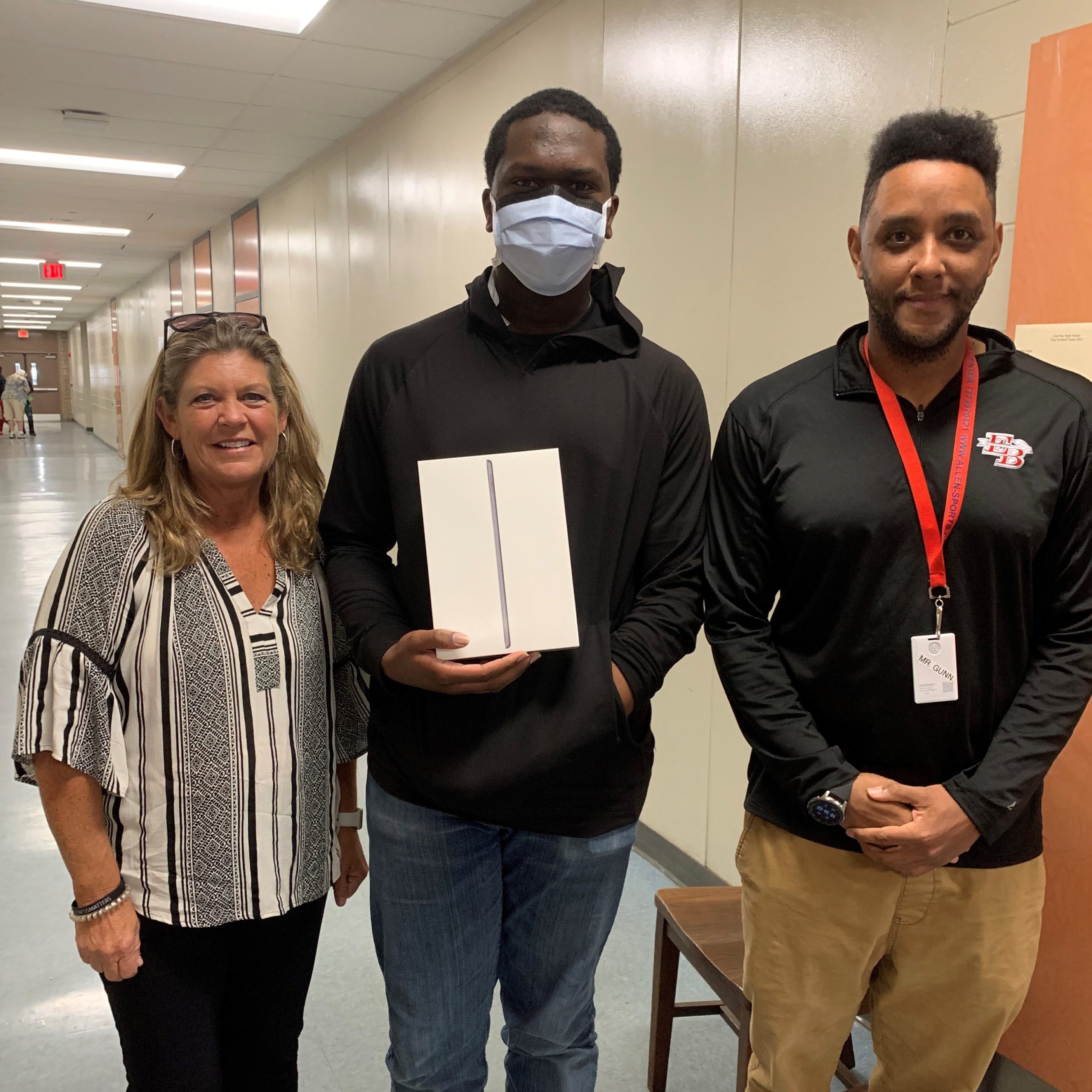 East Bay High School Students Receive New iPads From Waterset By
