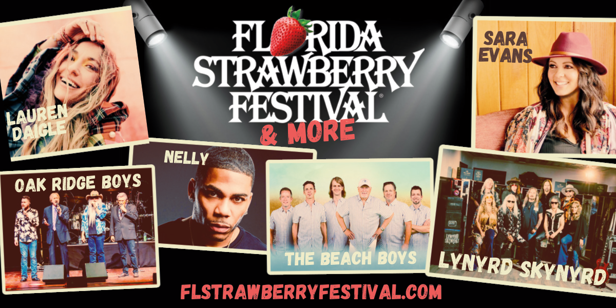 Florida Strawberry Festival Announces Headline Entertainment Lineup For