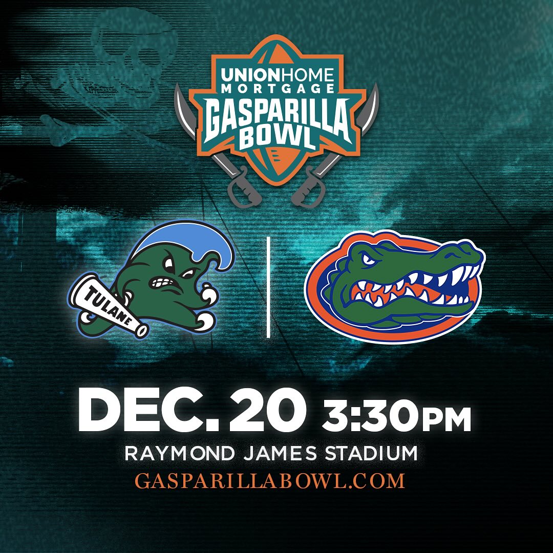 The Tulane Green Wave And University Of Florida Gators Accept ...